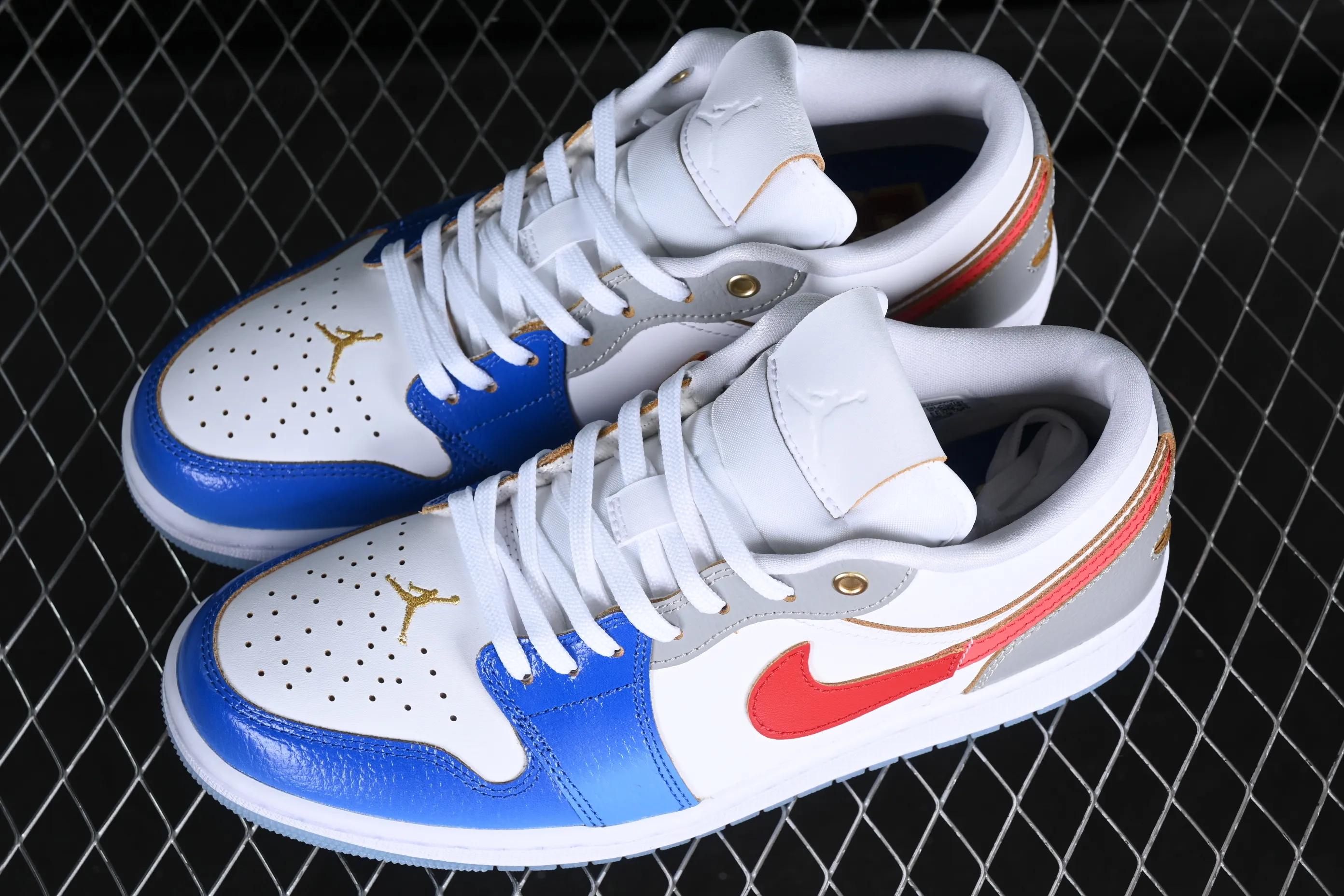 All categories Air Jordan Jordan series basketball shoes Air Jordan 1 Low G version pure original Air Jordan 1 Low "Philippines" AJ1 Joe 1 color matching low-top cultural casual sneakers FN8901-164